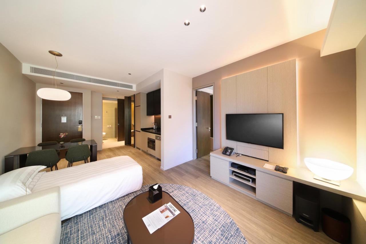 Pan Pacific Serviced Suites Orchard, Сингапур Экстерьер фото