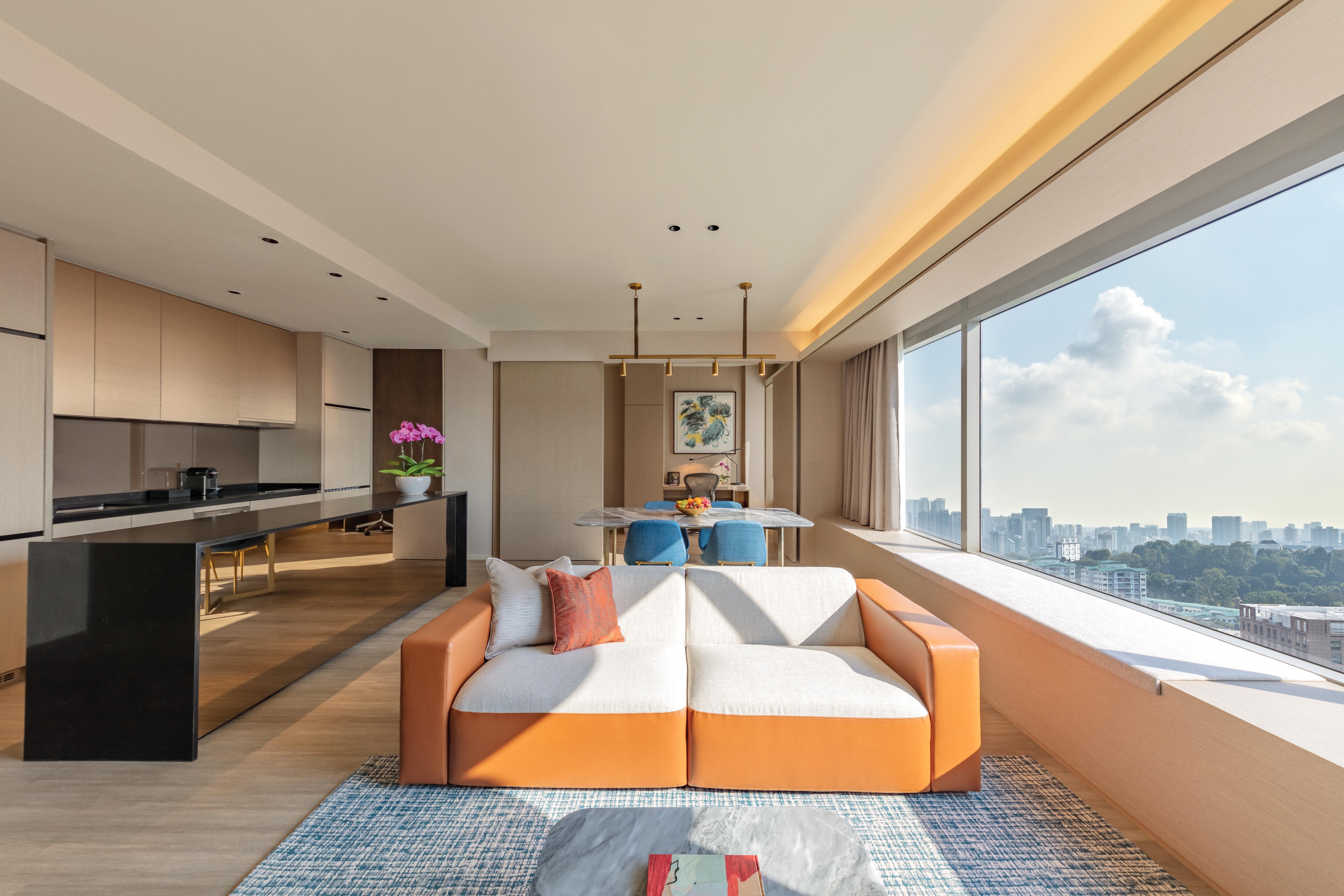 Pan Pacific Serviced Suites Orchard, Сингапур Экстерьер фото